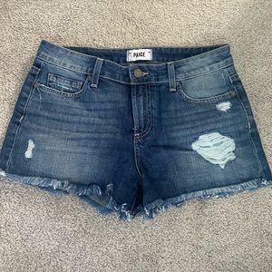 Paige distressed denim